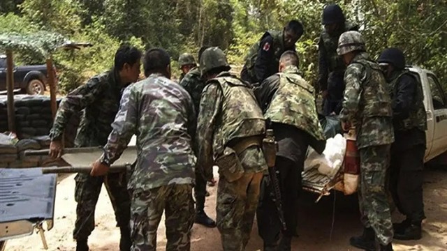 থাইল্যান্ড-কম্বোডিয়া সীমান্তে সংঘর্ষে নিহত ২